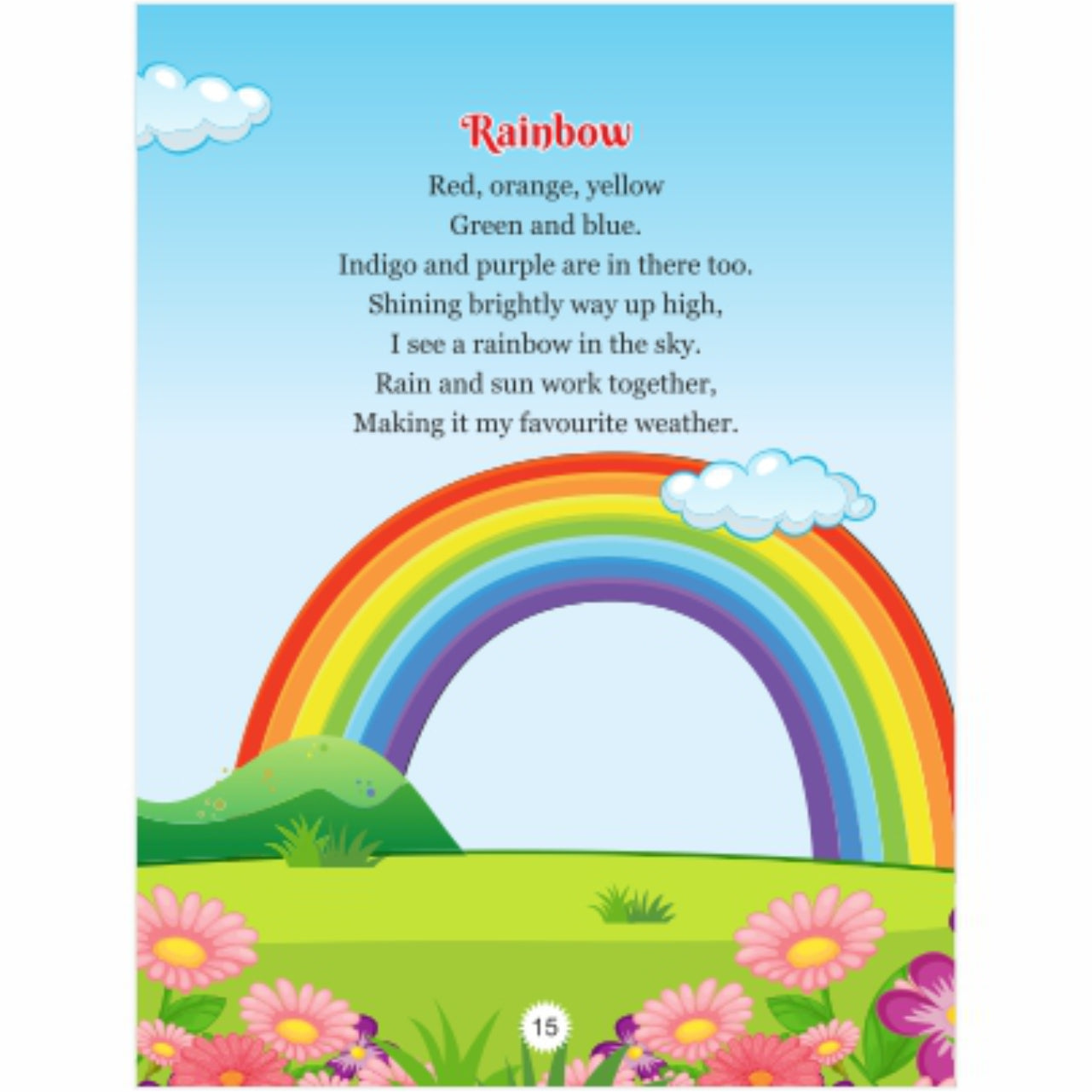 Magical World of Rhymes (An English Rhymes Book) - Nursery