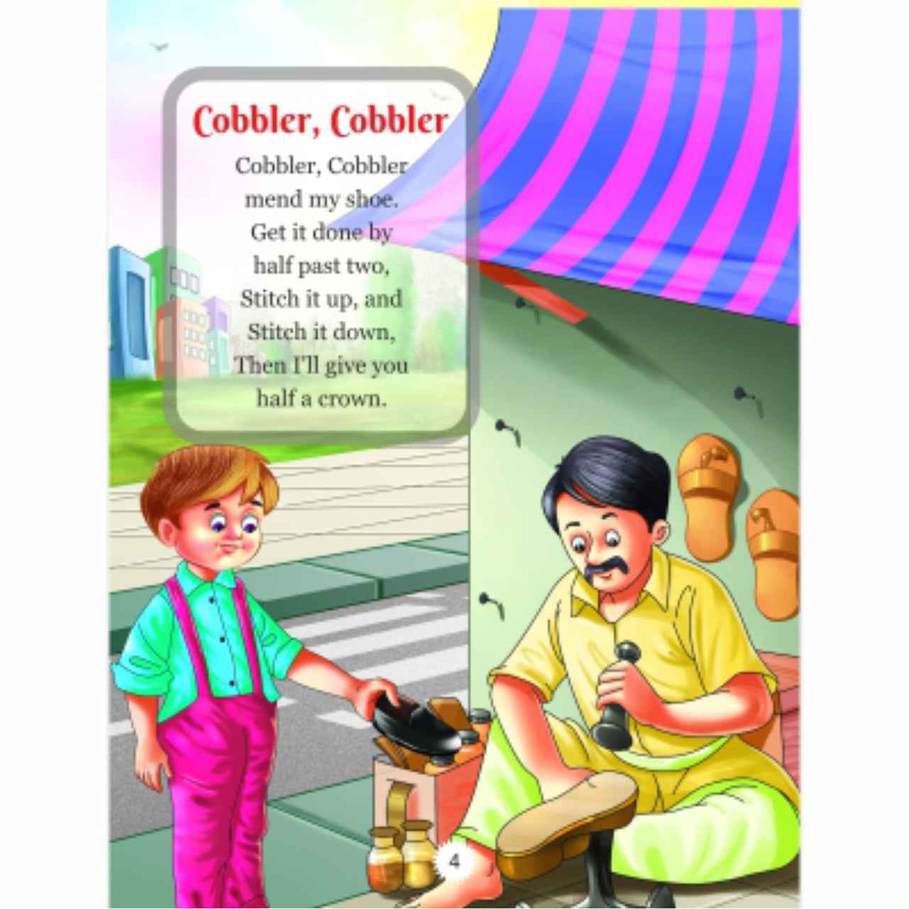 Magical World of Rhymes - Engaging English Rhymes Book for Nursery Kids