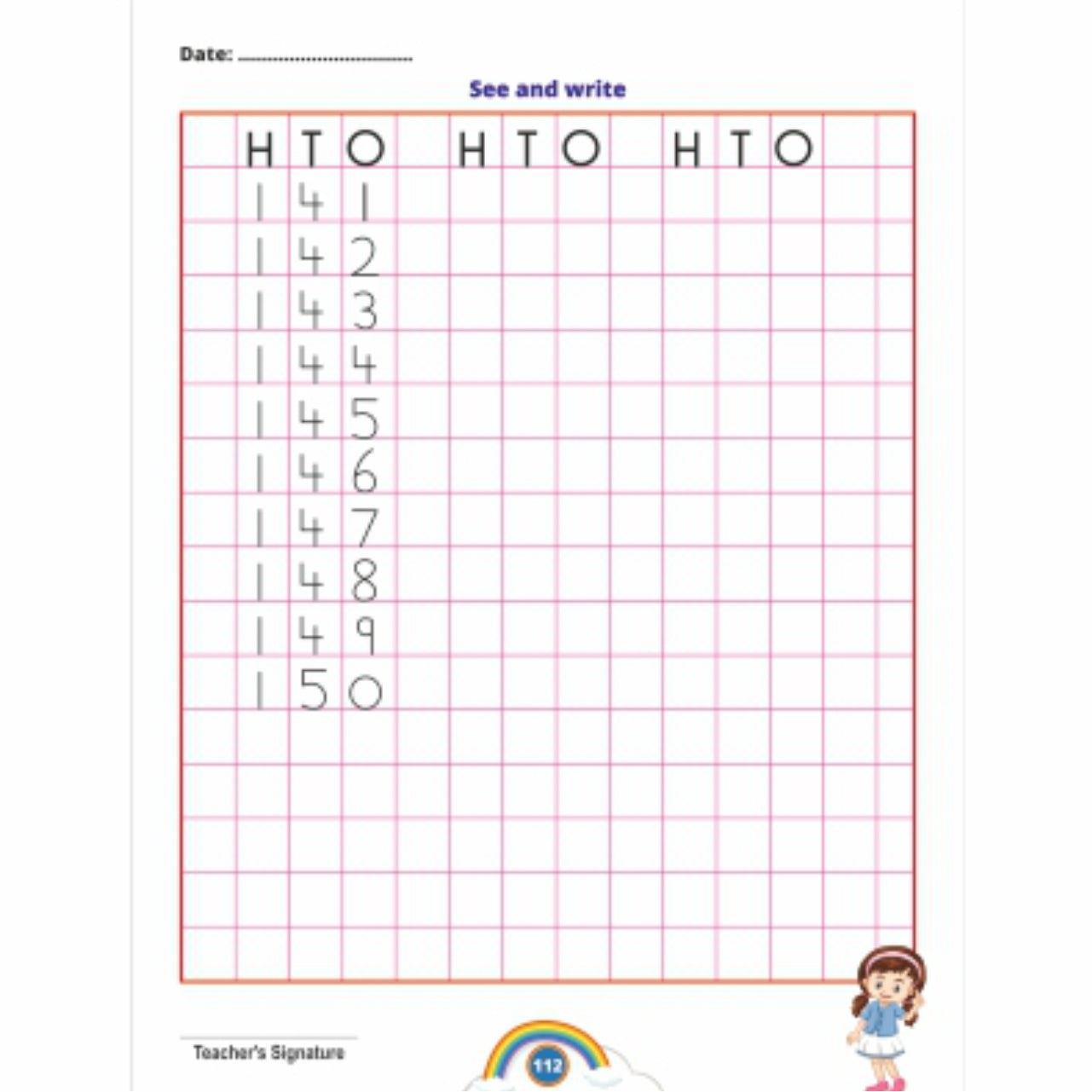 Fun with Numbers Nursery Maths Activity Book for the age group of 3.5 to 5 year (As per NEP 2020)