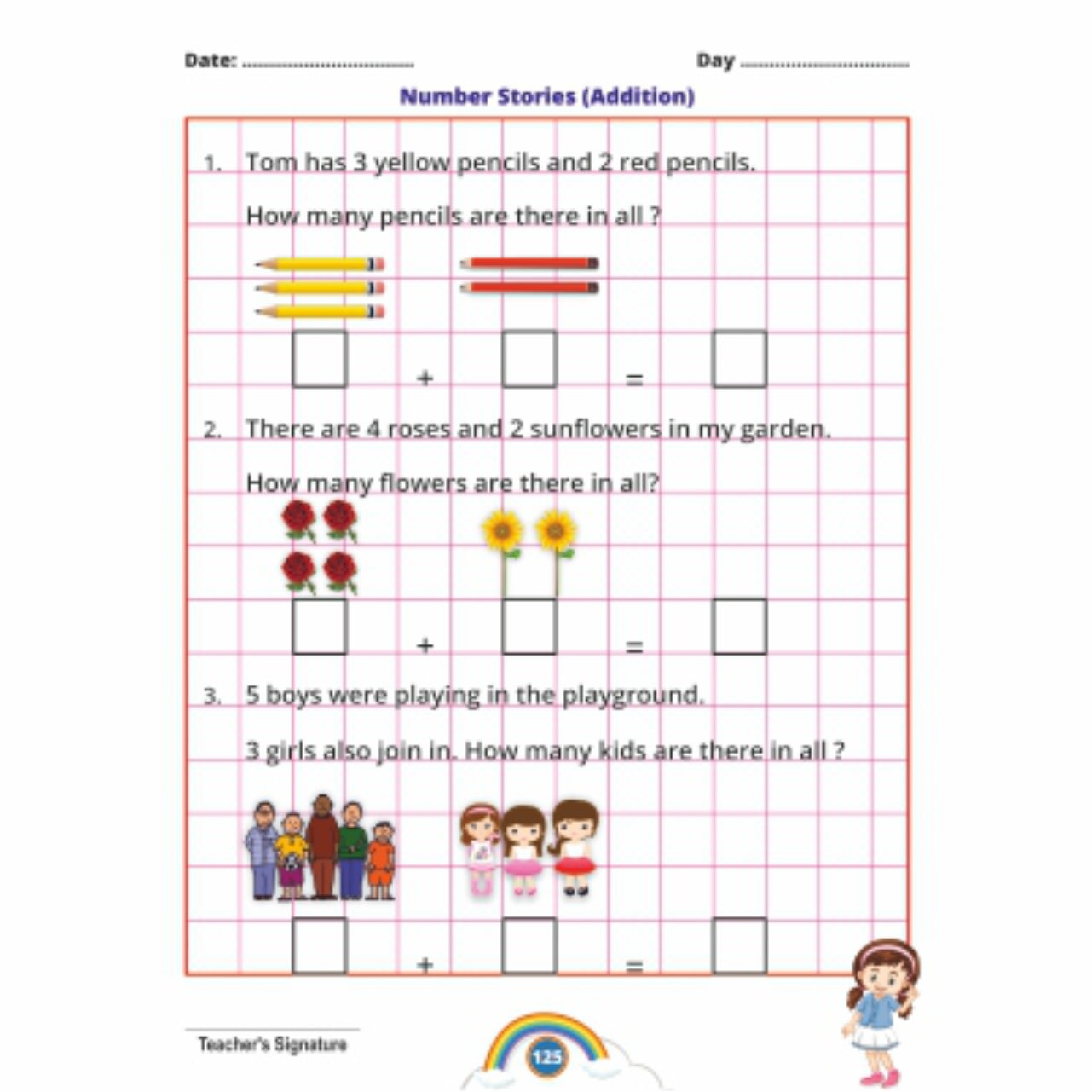 Best for Home Schooling Joy of Maths - Maths Activity Book for class UKG/Prep age group of 4 to 6 years (As per NEP 2020)