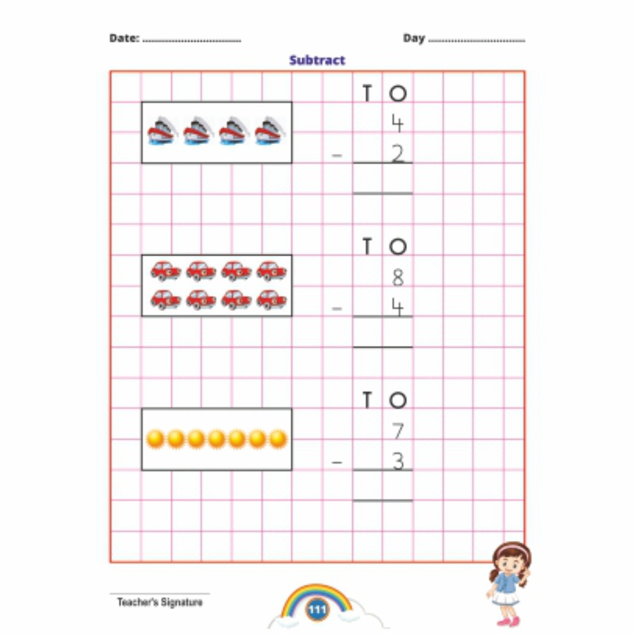 Best for Home Schooling Joy of Maths - Maths Activity Book for class UKG/Prep age group of 4 to 6 years (As per NEP 2020)