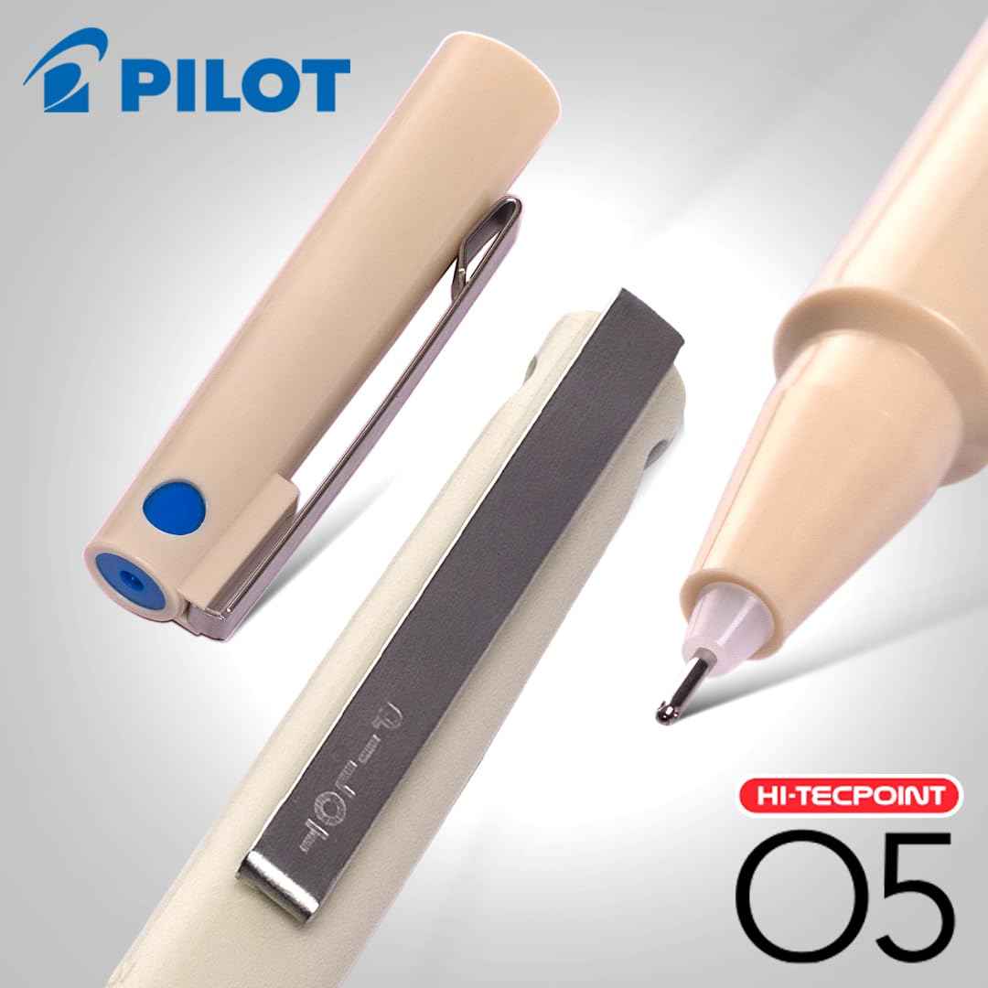 Pilot Hi-Techpoint 05 Pen Pack of 3 - Super Value in Blue or Black