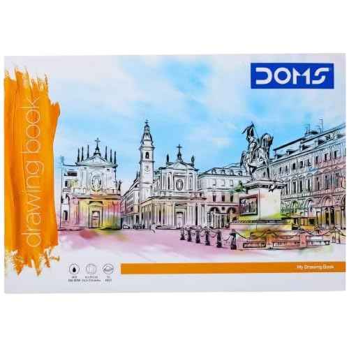 DOMS A3 Sketch Book 36 Pages | Acid-Free Drawing Paper 21x29.7 Cm - Perfect Doms Sketch Book A3 for Artists
