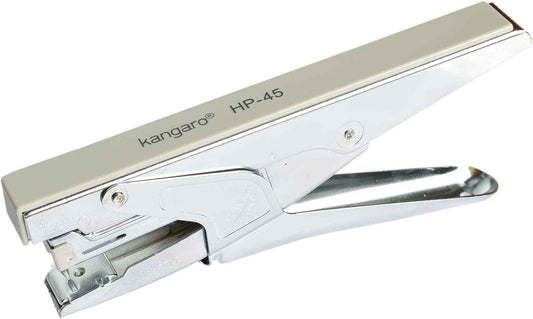Kangaro HP-45 Stapler - Durable All Metal Design with 30 Sheet Capacity for Home, School & Office - Pack of 1