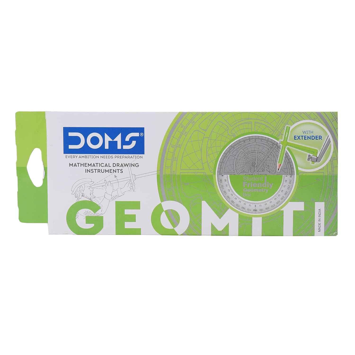 DOMS Geomiti Mathematical Instrument Geometry Box | Colour may vary