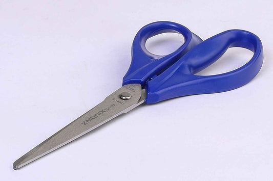 Munix SL-1183 210 mm / 8.2" Stainless Steel Scissors | Pointed Tip with Shock Proof Body | Ergonomic & Comfortable Handles | Lightweight Multipurpose Scissor | Color May Vary