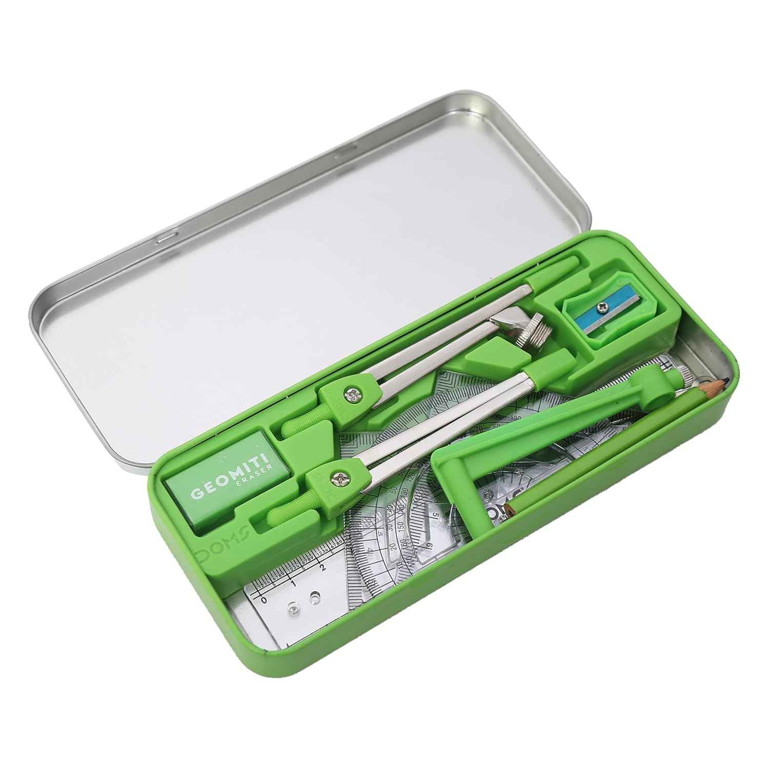 DOMS Geomiti Mathematical Instrument Geometry Box | Colour may vary
