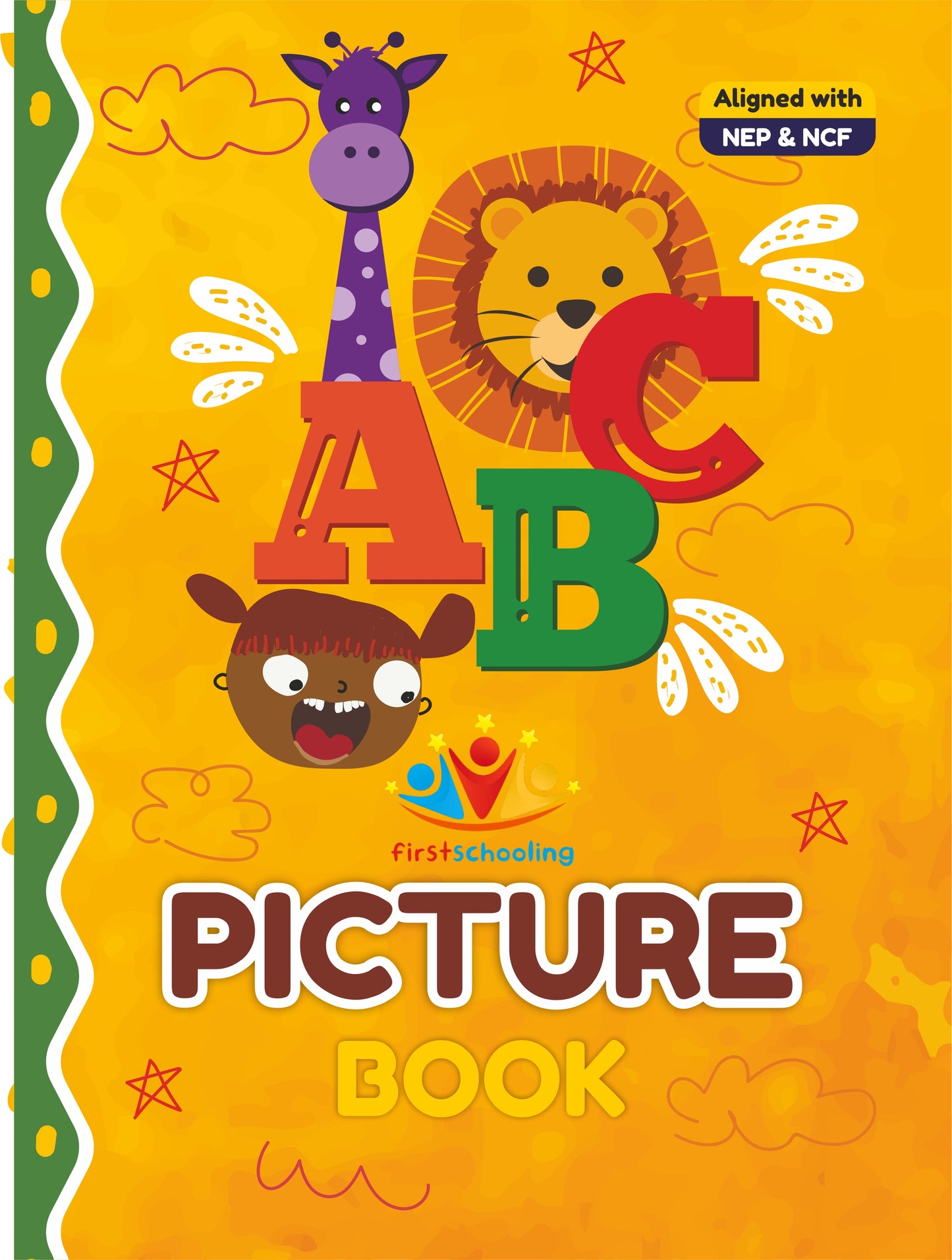 ABC Picture Book (English Alphabets with Pictures) Aligned with NEP & NCF